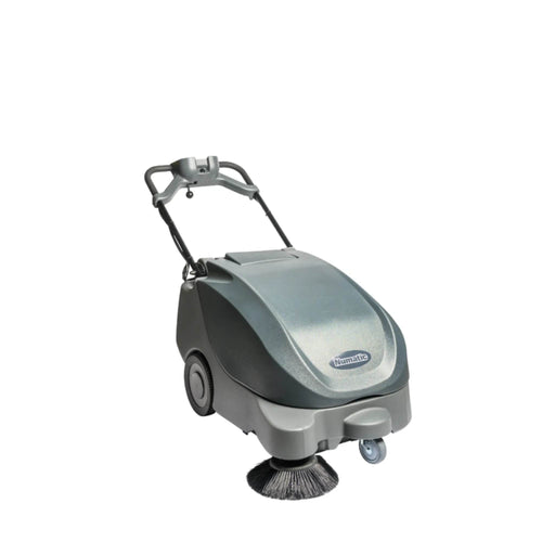 NaceCare 26″ Battery Walk-Behind Sweeper – Vacuum System + Single Side Broom - US Cleaning Tools