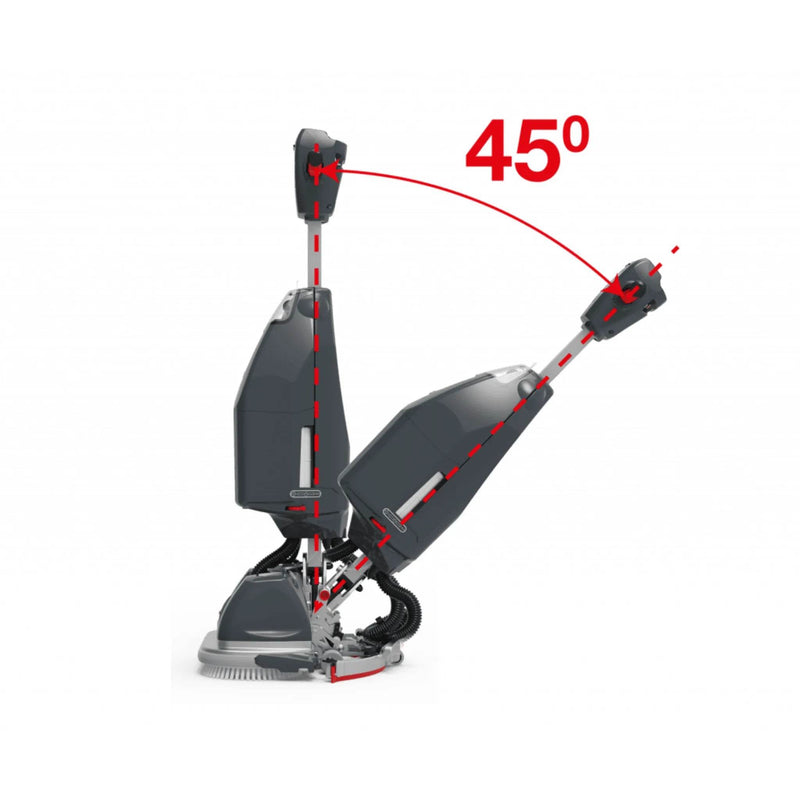 NaceCare 18″ Ultra Compact Scrubber – 1 NX1K Battery + NyloScrub Brush - US Cleaning Tools