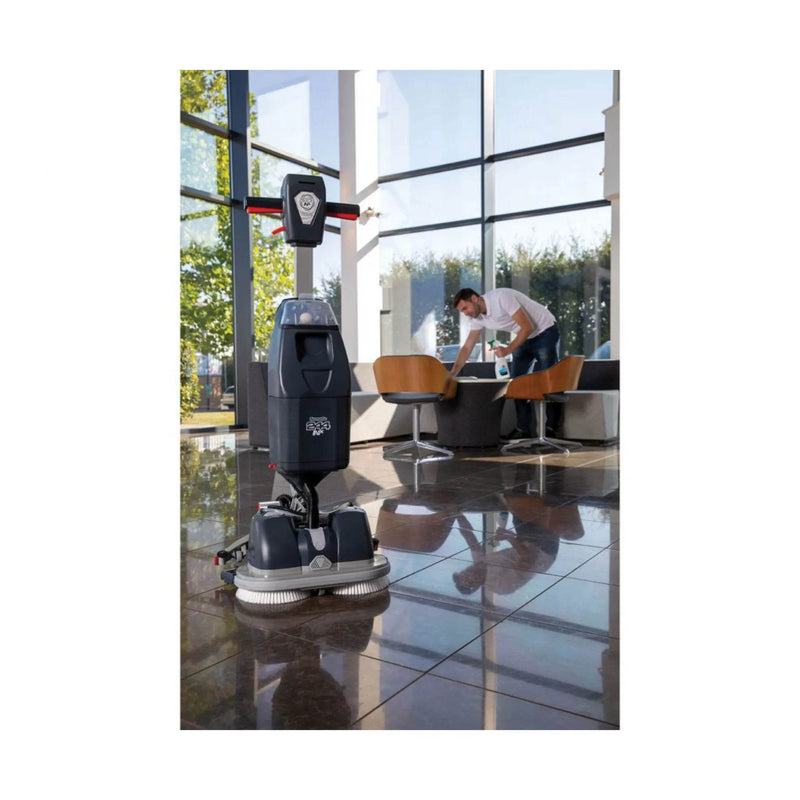 NaceCare 18″ Ultra Compact Scrubber – 1 NX1K Battery + NyloScrub Brush - US Cleaning Tools