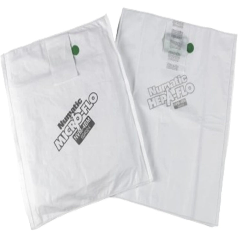 NaceCare NVM 4BM MicroFlo Bags for 12-Gallon Vacuums
