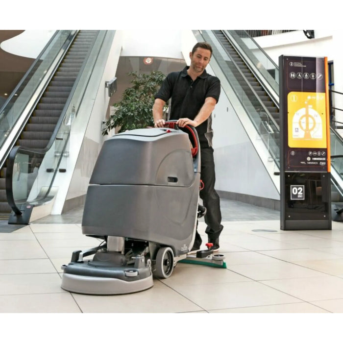 NaceCare TBL 1620/100T Battery Scrubber – 20", Traction Drive - US Cleaning Tools