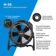 XPOWER Everest PLUS Programmable Sanitizing System (PSS) – 2000 CFM HEPA Air Purifier & Ozone Generator - US Cleaning Tools