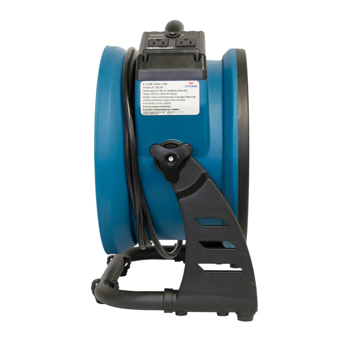 XPOWER P-21AR Industrial Axial Air Mover - US Cleaning Tools