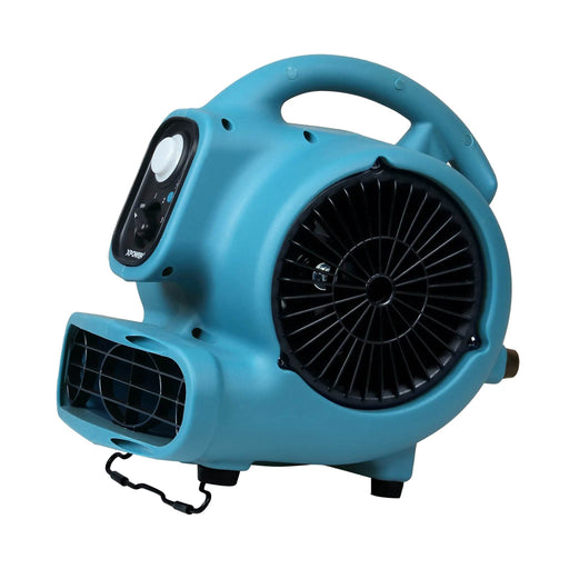 XPOWER P-230L 1/4 HP Mini Air Mover with LED Spotlight - US Cleaning Tools