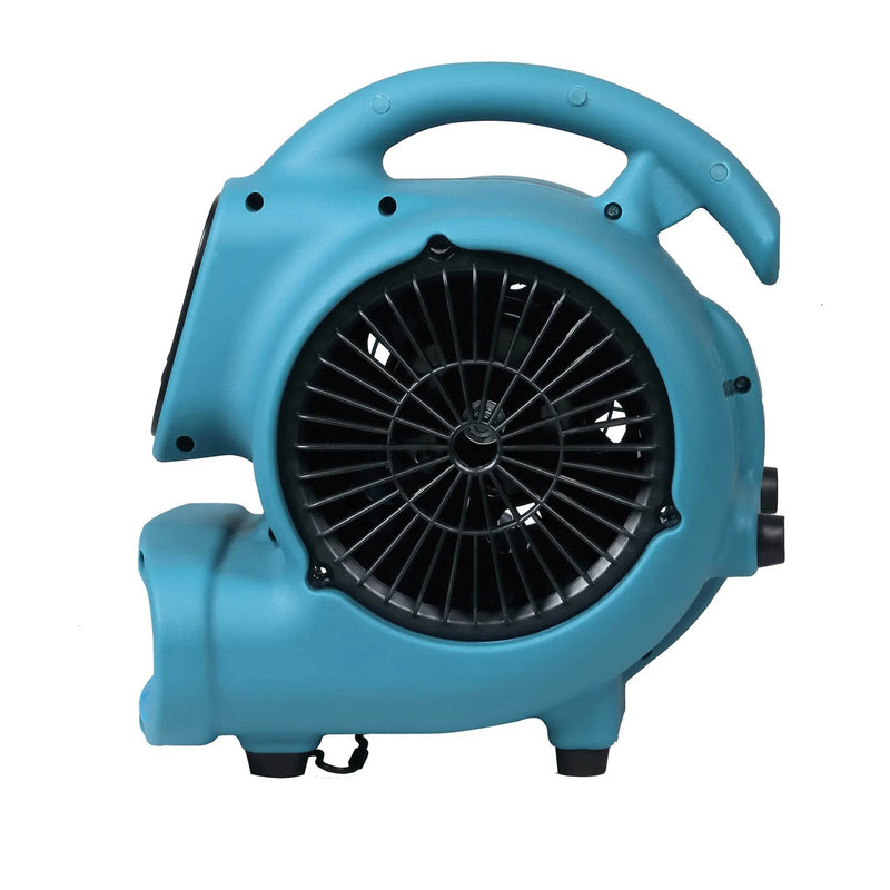 XPOWER P-230L 1/4 HP Mini Air Mover with LED Spotlight - US Cleaning Tools