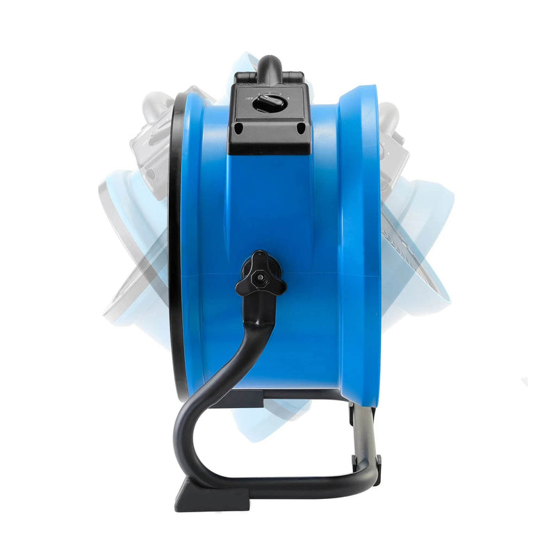 XPOWER P-39AR Professional Axial Fan (1/4 HP) - US Cleaning Tools