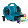 XPOWER P-450NT Freshen Aire 1/3 HP 2000 CFM 3 Speed Scented Air Mover, Carpet Dryer, Floor Fan, Blower with Ionizer and Timer