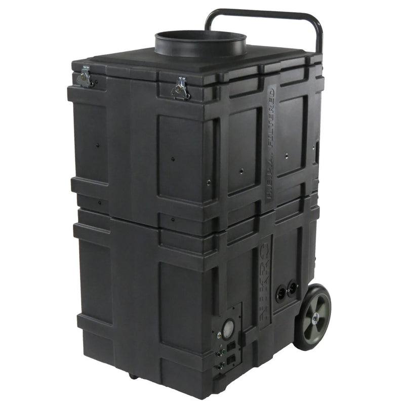 NIKRO PDC2400 Upright Single Motor Duct Vacuum – 2500 CFM, HEPA
