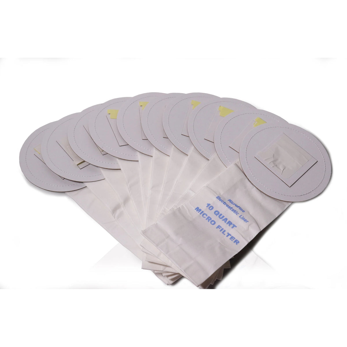 Prolux PLC10qt Backpack Vacuum Bags 10 Pack - Genuine Prolux Bags