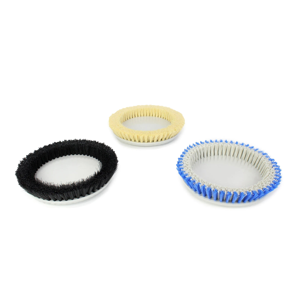 Prolux PLC13 Floor Buffer Brush Set - Three Grades, Heavy to Light Duty