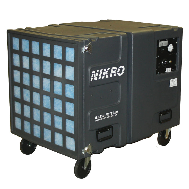 NIKRO PS2009 Poly Air Scrubber – 2000 CFM, 99.97% HEPA