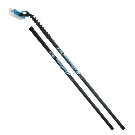 Pure Water Power High Mod Carbon Fiber Water Fed Pole - 60 Foot