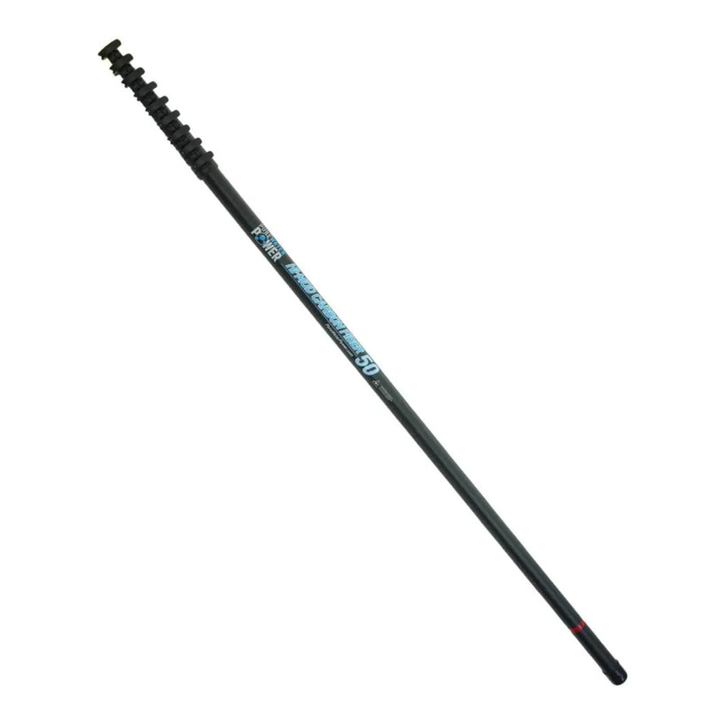 Pure Water Power High Mod Carbon Fiber Water Fed Pole - 60 Foot - US Cleaning Tools