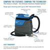 Sandia 50-4100 3 Gallon Heated Spot Extractor Kit with - 100 PSI Pump and 4” Stainless Steel Upholstery Tool