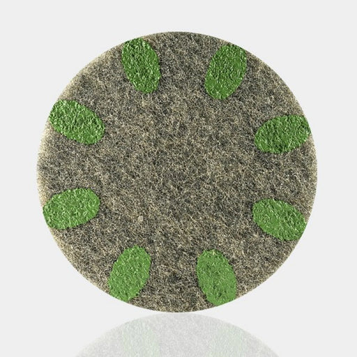 17" StoneFlash Pad Step 4 floor machine accessory - front
