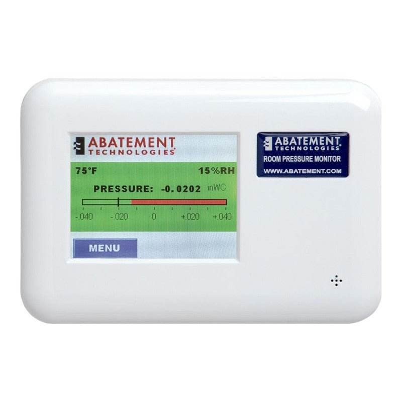 Abatement Single Room Pressure Monitor RPM-RT1 - US Cleaning Tools