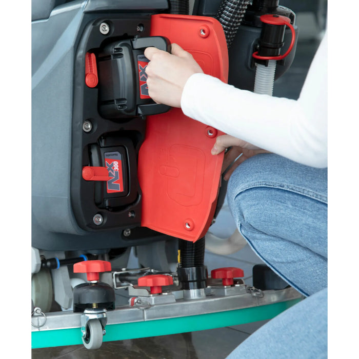NaceCare TGB 817NX Battery Walk Behind Scrubber – 17" Pad Assist, NX300 System - US Cleaning Tools