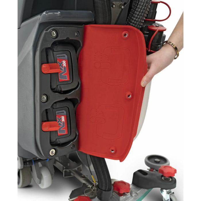 NaceCare TGB 817NX Battery Walk Behind Scrubber – 17" Pad Assist, NX300 System - US Cleaning Tools