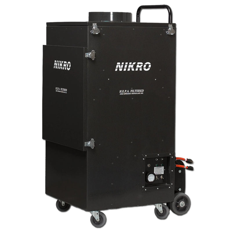 NIKRO UR5000 Upright Commercial Air Duct Cleaning System (Dual Motor)