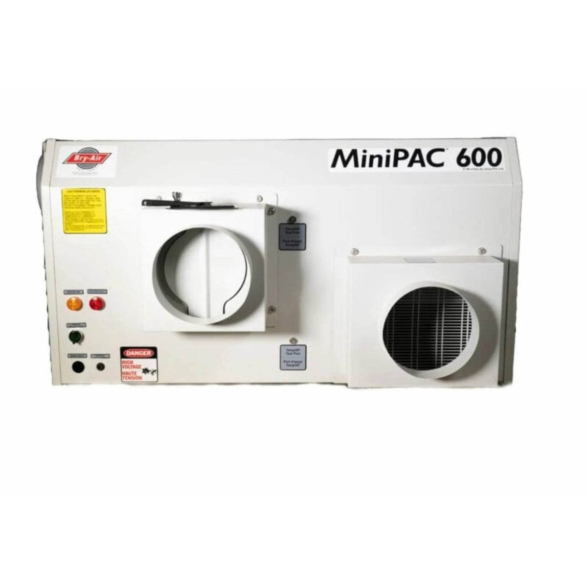 Bry-Air MiniPAC MP-600 Desiccant Dehumidifier – 600 CFM, 20 lbs/hr, 3-Phase