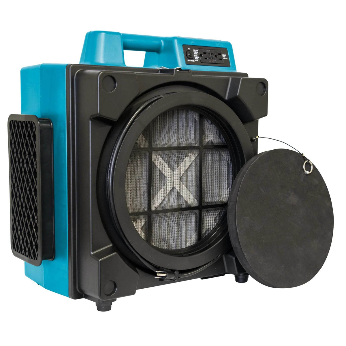 XPOWER X-3400A 3-Stage HEPA Air Scrubber – 600 CFM, 2.8A, Stackable