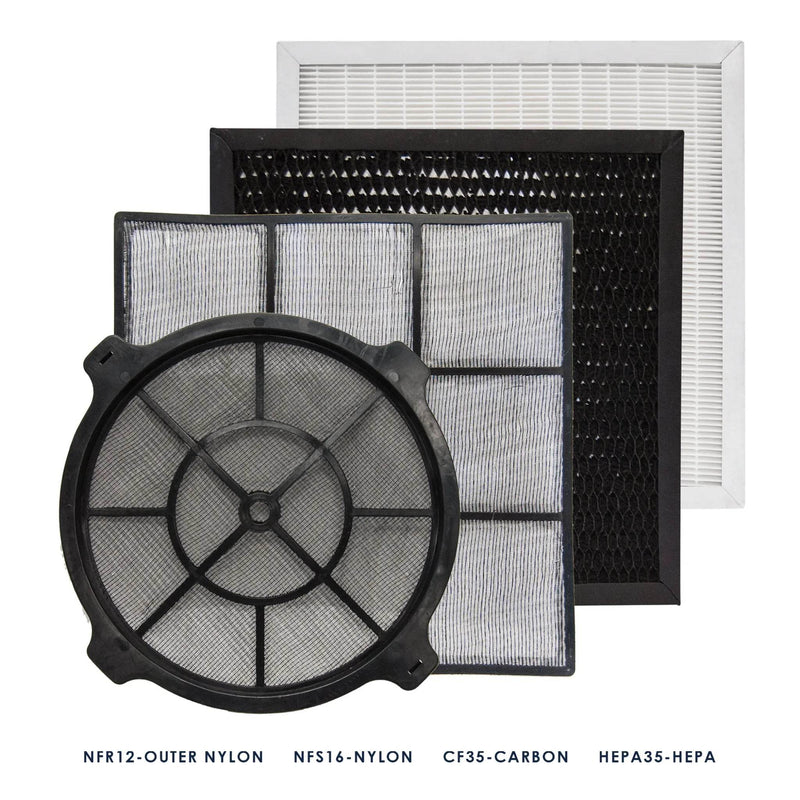 XPOWER X-3580 Professional 4-Stage HEPA Air Scrubber - US Cleaning Tools