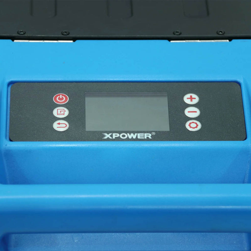 XPOWER XD-130Li Low Grain Refrigerant LGR Dehumidifier with Bluetooth & Automatic Pump - US Cleaning Tools