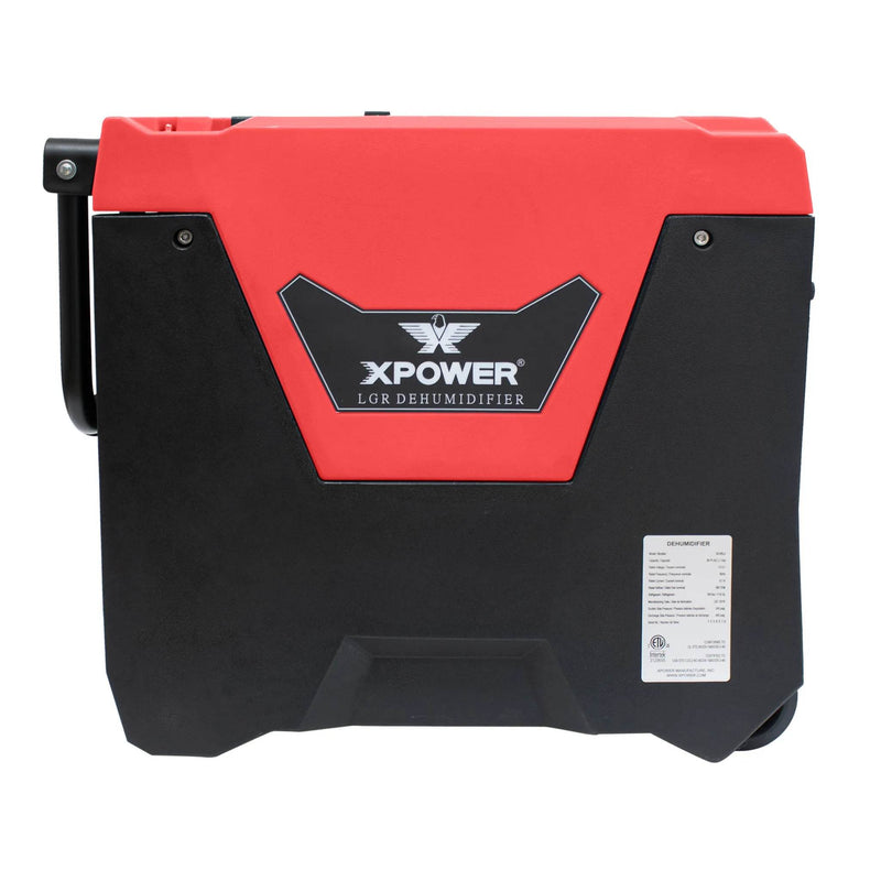 XPOWER XD-85L2 Commercial LGR Dehumidifier – Auto Pump, Drain Hose, Portable Water Damage Restoration - US Cleaning Tools