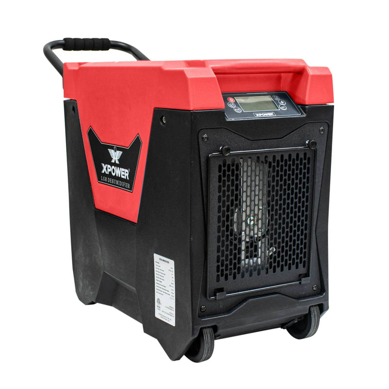 XPOWER XD-85L2 Commercial LGR Dehumidifier – Auto Pump, Drain Hose, Portable Water Damage Restoration - US Cleaning Tools