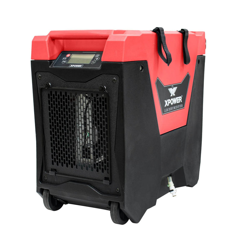 XPOWER XD-85L2 Commercial LGR Dehumidifier – Auto Pump, Drain Hose, Portable Water Damage Restoration - US Cleaning Tools