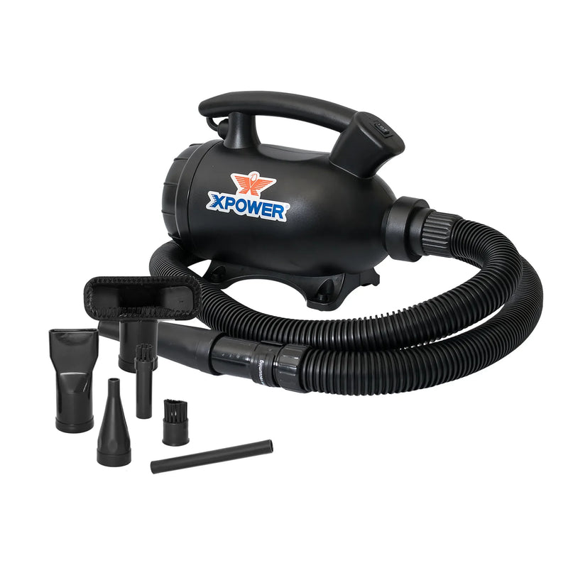 XPOWER A-5 Multi-Use Electric Air Duster – 100 CFM, 2HP, 4.8 lbs
