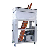 Abatement AIRE GUARDIAN AG8000PAS Mobile Dust Containment Cart w/ PAS750 Portable Air Scrubber - US Cleaning Tools