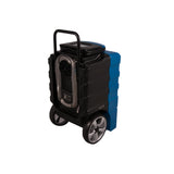 Abatement Technologies AT250RS LGR dehumidifier – rear three-quarter view