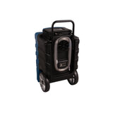 Abatement Technologies AT250RS LGR dehumidifier – rear view with hose and handle