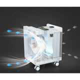 Airgle AG600 air purifier control panel detail