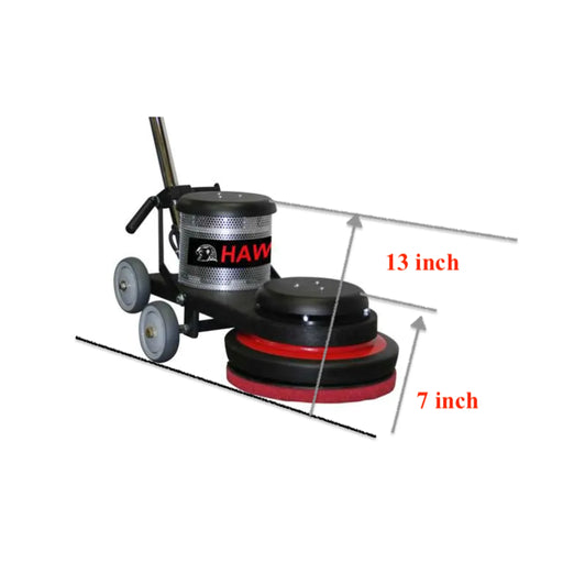 Hawk Enterprises F1500-13-01 floor burnisher – angle