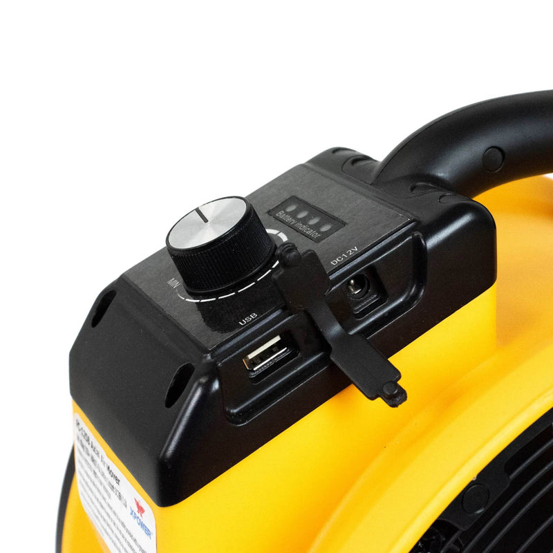 XPOWER FC-125B Rechargeable Cordless Air Circulator - US Cleaning Tools