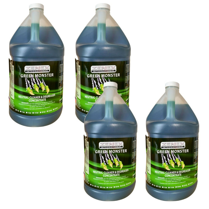 GREEN MONSTER Neutral Cleaner & Degreaser Concentrate for Commercial and Industrial Floor Scrubber Machines