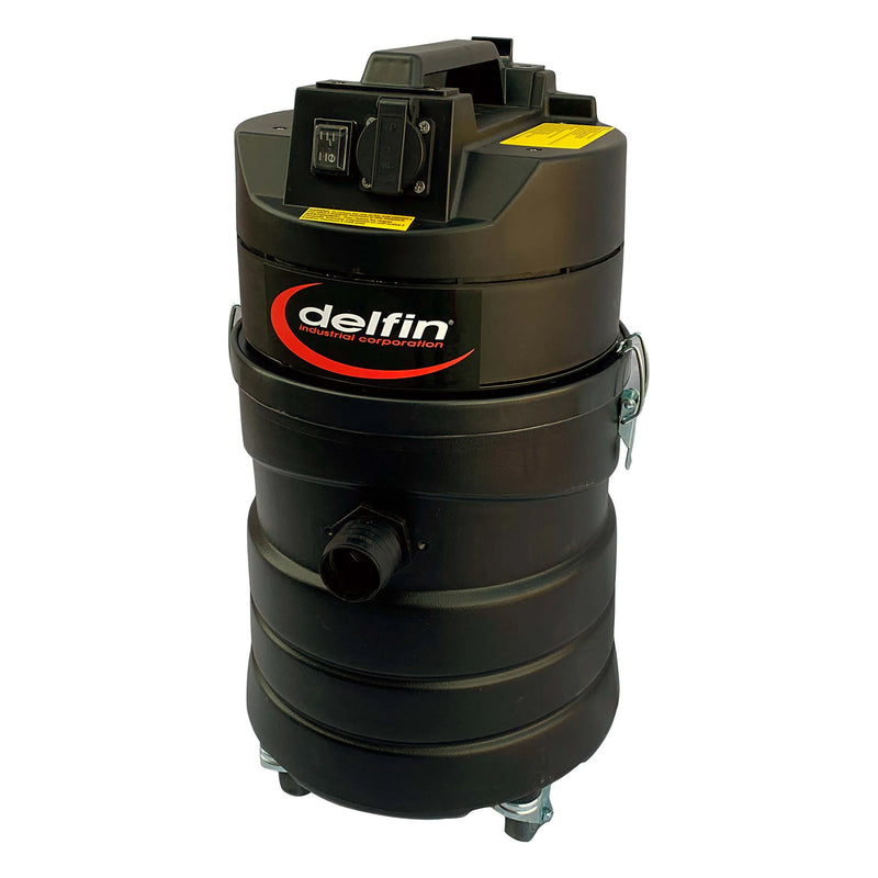 Delfin Pro HEPA 10 HV105 Dry HEPA Vacuum – 10 Gal, 110 CFM, 50 Ft Cord