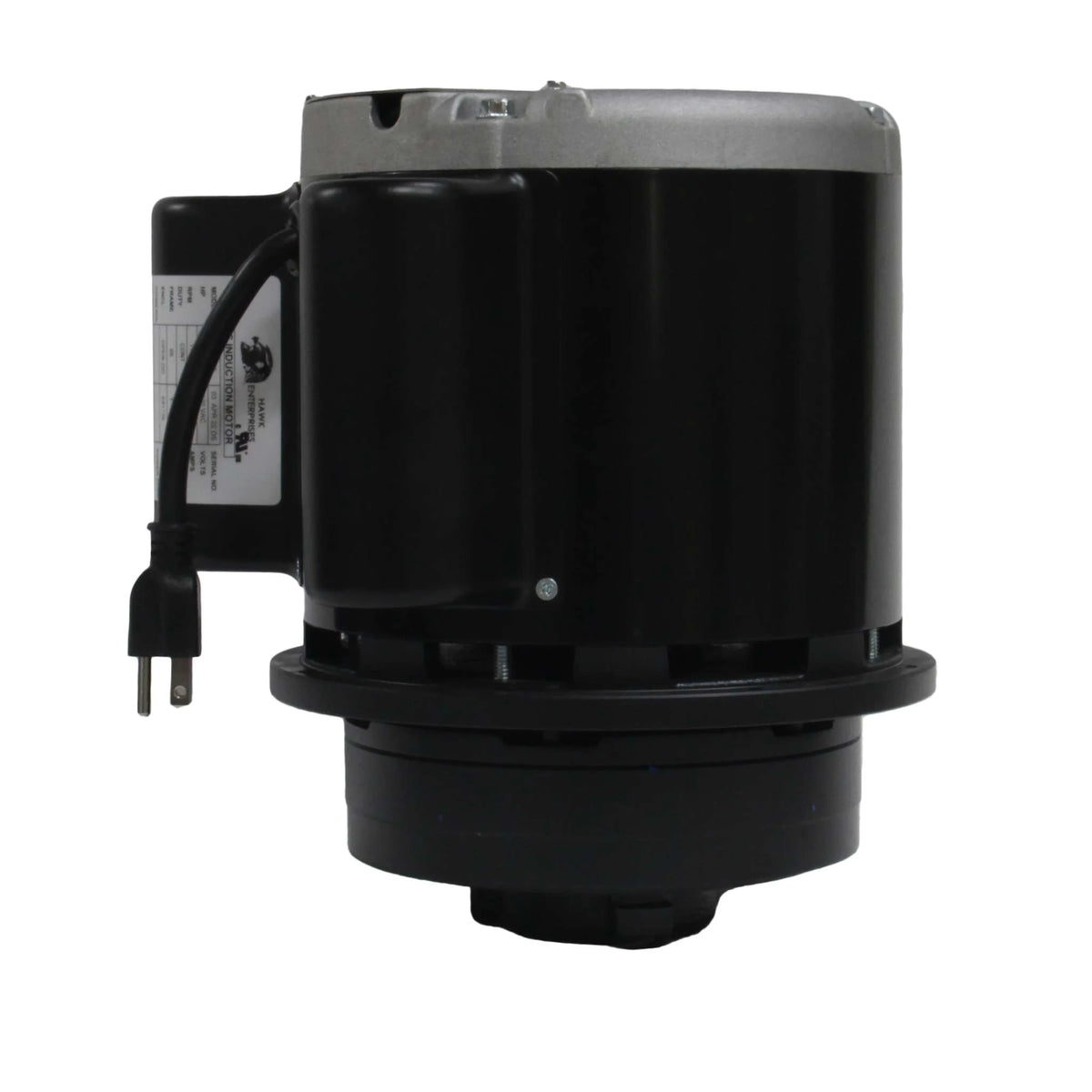 Hawk Enterprises K0150BLK 1.5 HP Motor/Gearbox 10:1 with Pigtail