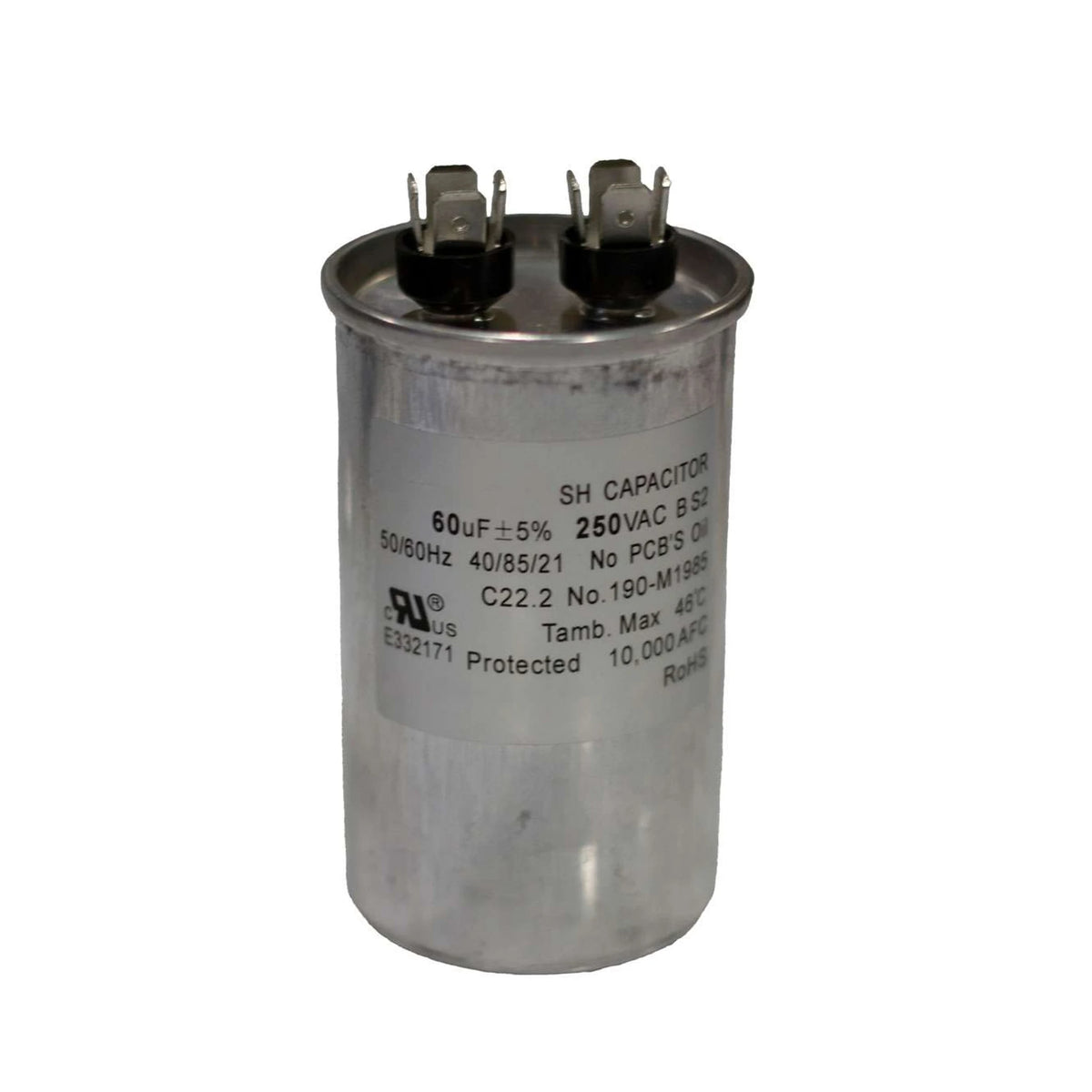 Hawk Enterprises K0600F Large Run Capacitor 60uF 250V for Motors