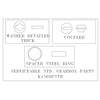 Hawk Enterprises K1560CSTD Resin Coupler Kit for the HD Gearbox