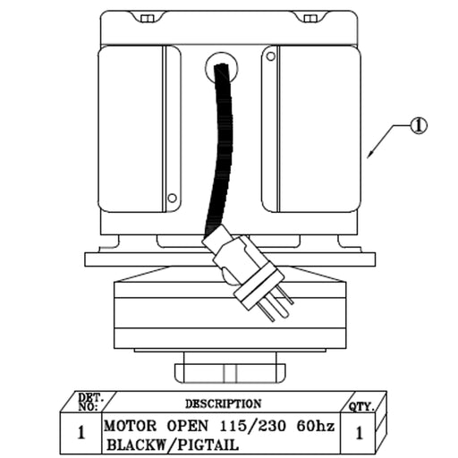 Hawk Enterprises K0150CRM floor machine part – angle