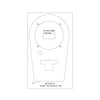 Hawk Enterprises K1551-1BLK Classic Floor Machine Frame, New Design