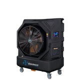 KwiKool KB130X1 KoolBreeze Industrial Evaporative Cooler – 30-inch fan, 10,950 CFM, front view