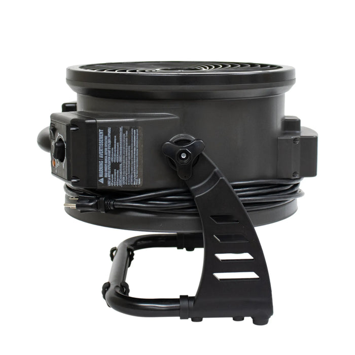 XPOWER M-25 Axial Air Mover with Ozone Generator – High-Performance Portable Ventilation