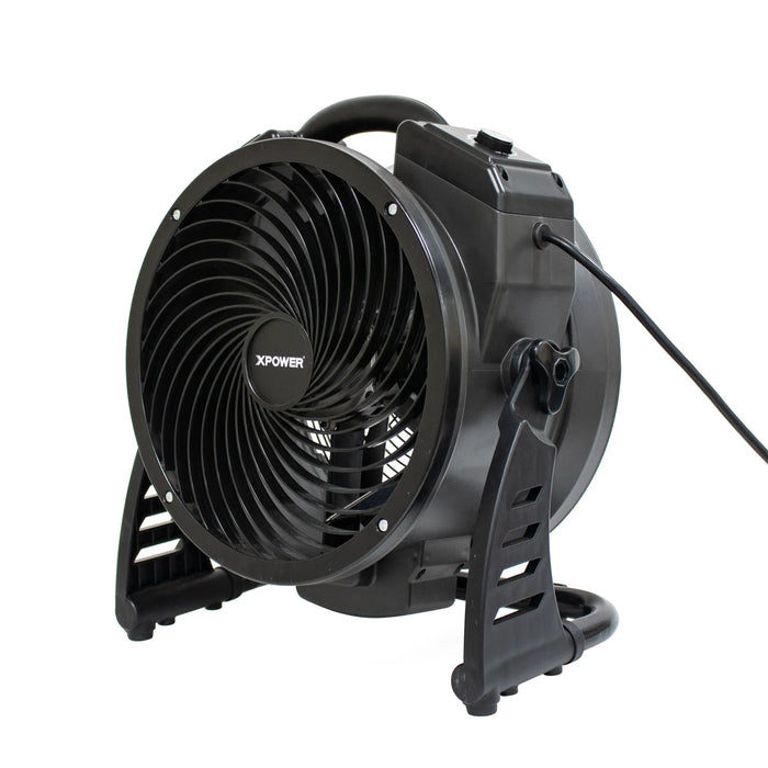 XPOWER M-25 Axial Air Mover with Ozone Generator – High-Performance Portable Ventilation