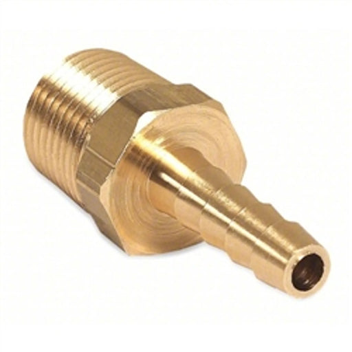 Mi-T-M 23-0052 Pressure Washer Hose – Barb 3/8mp X1/4 Hose Std-Brass