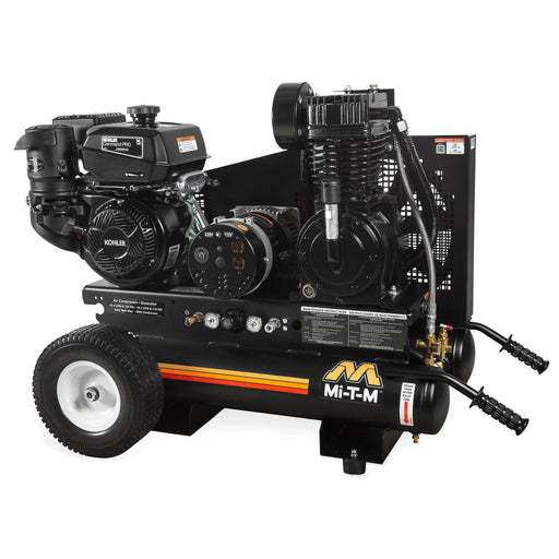 Mi-T-M AG2-PK14-08M1 Mi-T-M AG2-PK14-08M1 Air Compressor / Generator – 8-Gal, 15.7 CFM, 4000W Gen