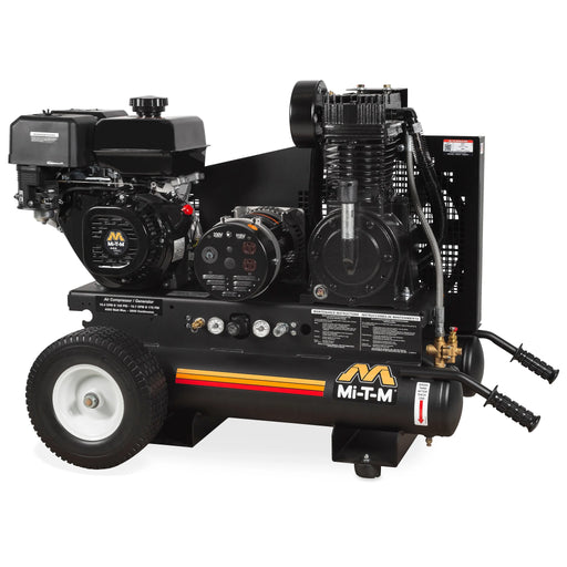 Mi-T-M AG2-PM14-08M1 Mi-T-M AG2-PM14-08M1 Air Compressor / Generator – 8-Gal, 15.7 CFM, 4000W Gen